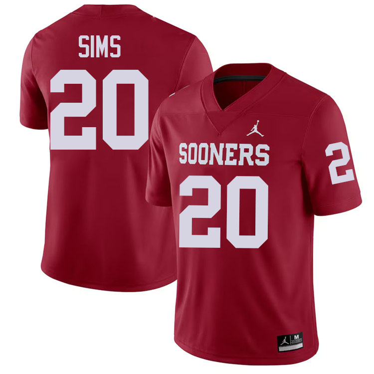 Billy Sims Oklahoma Sooners Jersey,Oklahoma Sooners Football Uniforms,Jersey-Crimson